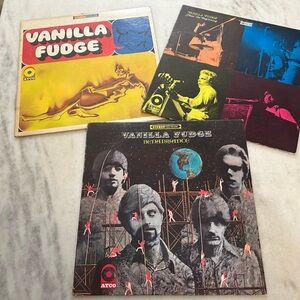 3 Vanilla Fudge Vinyl Records Near The Beginning- Renaissance- Etc